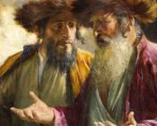 艾萨克斯诺曼 - Two rabbis in Jerusalem